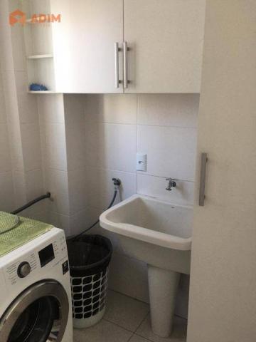 Apartamento com 3 dormitórios para alugar, 97 m² por R$ 3.228/mês - Pioneiros - Balneário - Foto 10