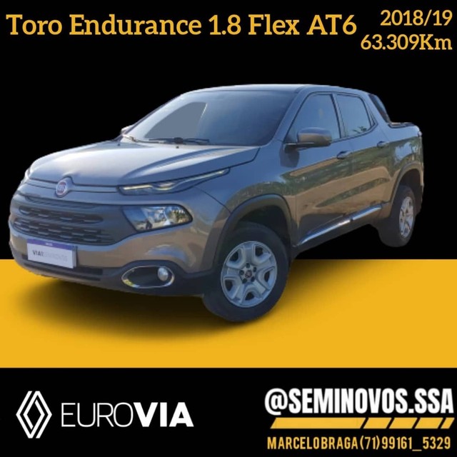 TORO ENDURANCE 1.8 FLEX AT6 16V 2018/19 MARCELO BRAGA