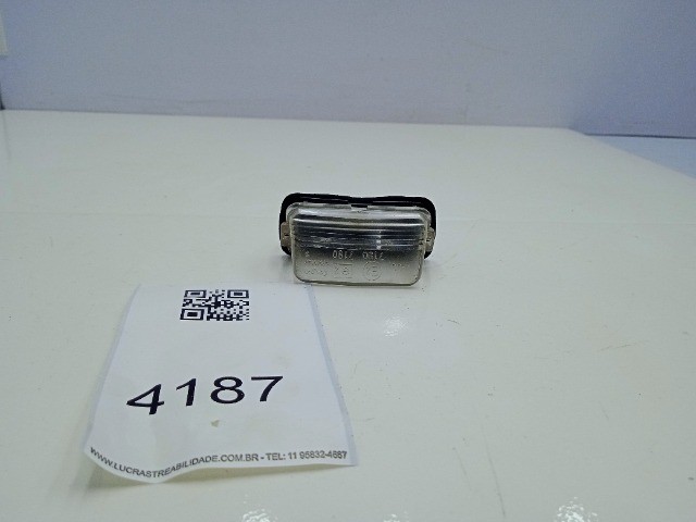 4187 Luz de placa traseira Peugeot 206 207 Hatch SW  - Foto 4