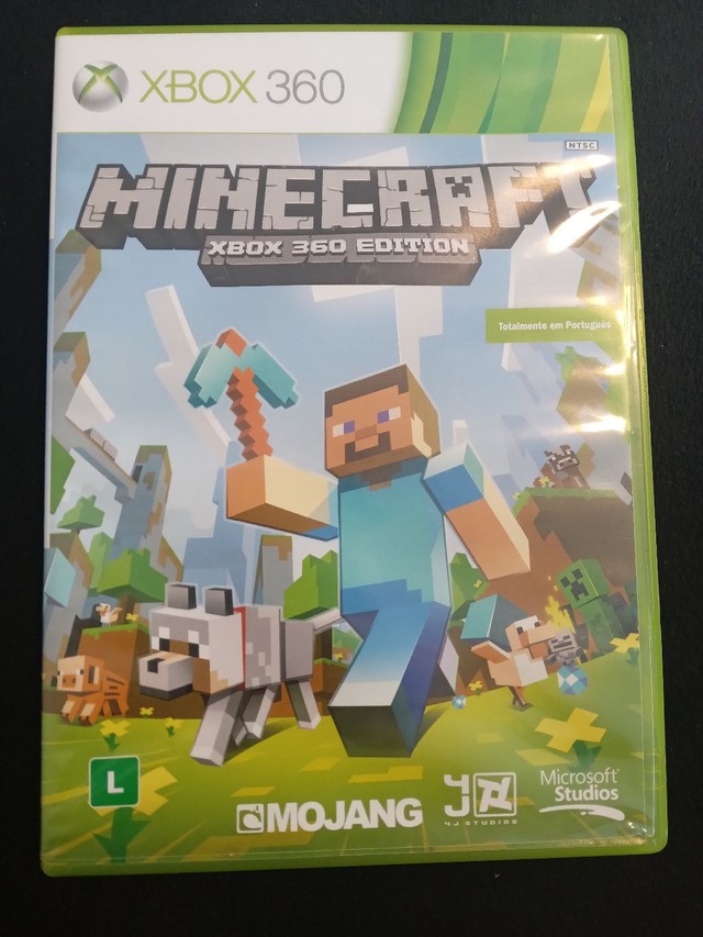 Minecraft X Box 360 - Videogames - Atuba, Curitiba 1097484416