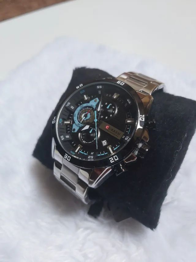 Relógio Curren Prateado Original - Foto 4