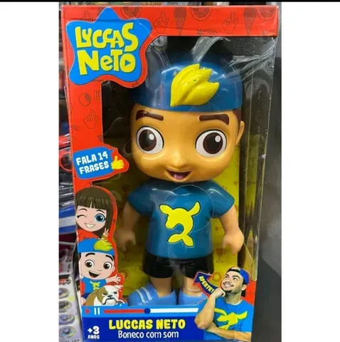 Boneco Luccas Neto fala 14 Frases