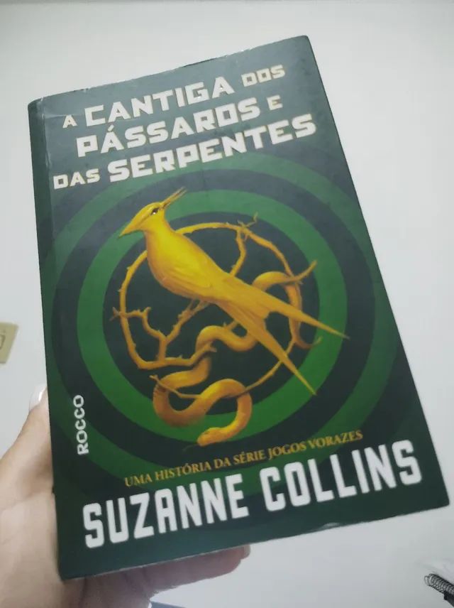 A Cantiga dos Pássaros e Serpentes é baseado em livro, que