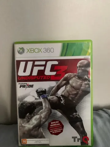 Jogo de Luta Ufc 3 Undisputed Xbox 360 Original Seminovo