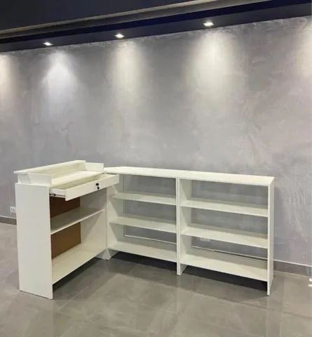 BALCÃO VITRINE CAIXA FECHADO - NOVO - ENTREGA RÁPIDA  - Foto 2