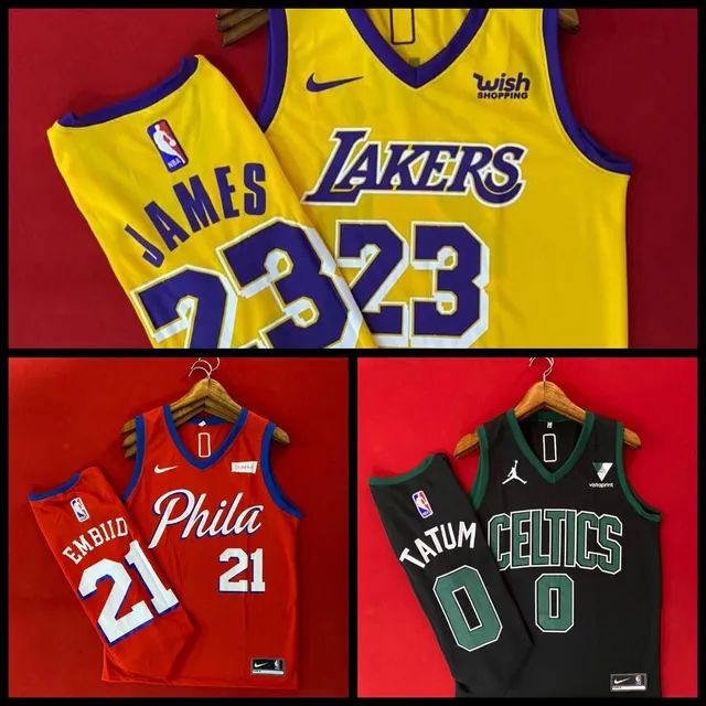 Combo 3 camisetas de basquete  - Foto 4