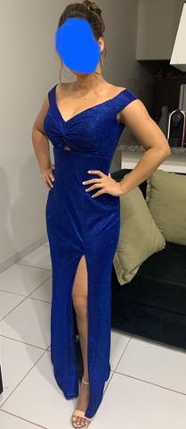 Vestido de festa azul royal  - Foto 2