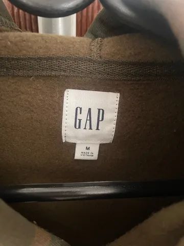 Blusa GAP Original Exercicito tamanho M  - Foto 4