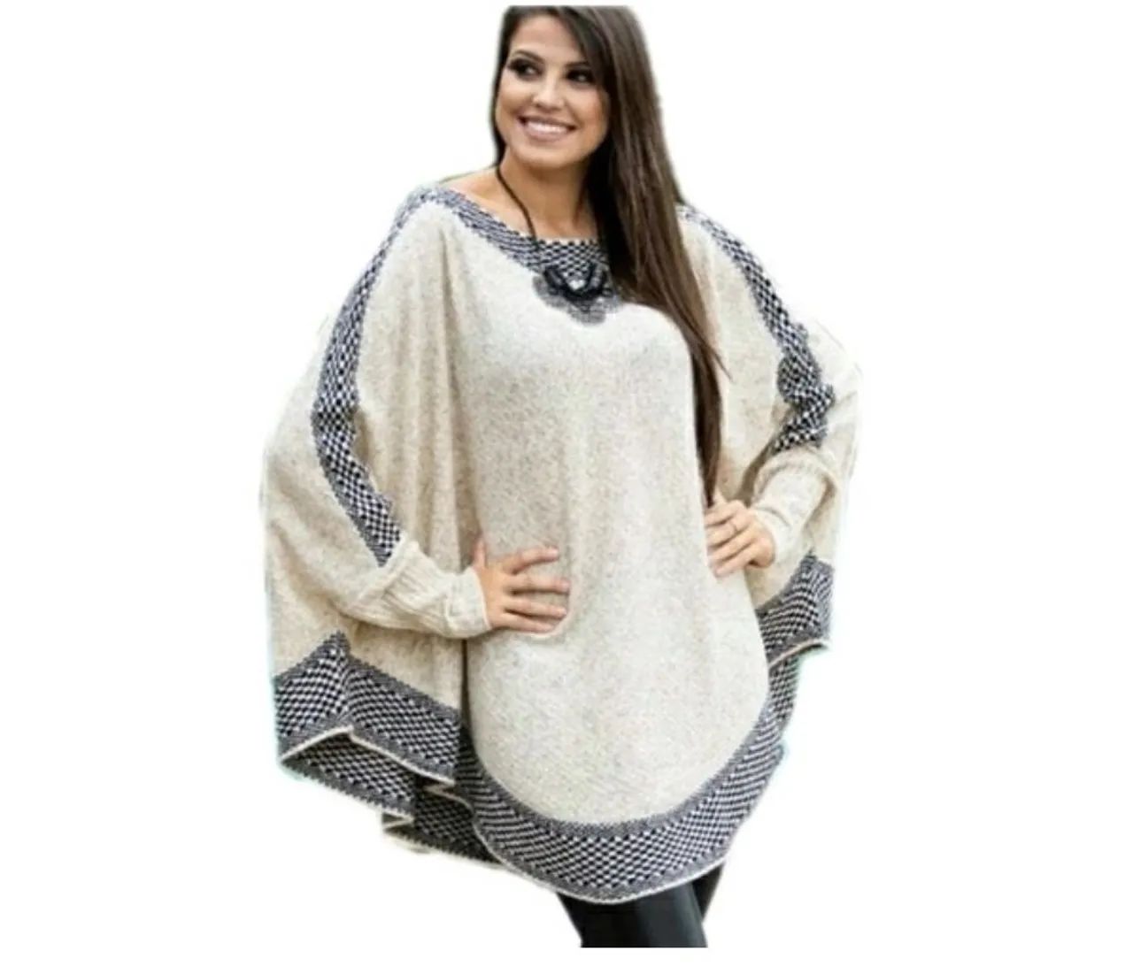 Poncho feminino tamanho G - Foto 3