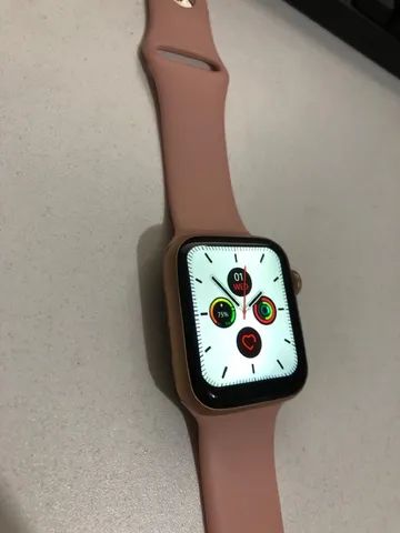 Relógio Smart Watch Iwo W27 Rose Gold - Foto 2