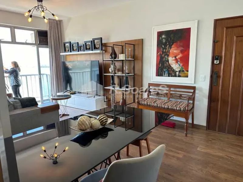 Apartamento perfeito na Lagoa, 3 quartos, sendo 2 suítes, 100m², reformado e mobiliado - Foto 3