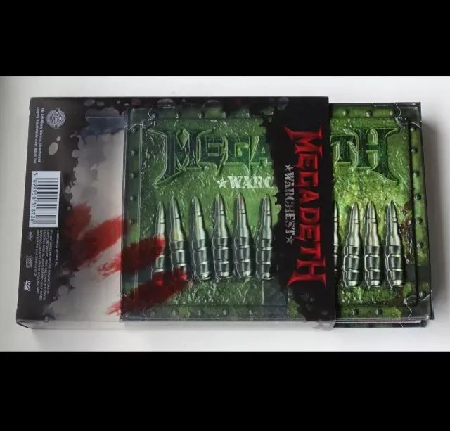 Megadeth Warchest - CDs, DVDs etc - Pioneiros, Ouro Branco