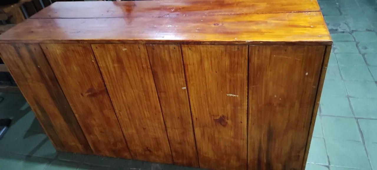 Balcão Escrivaninha de Madeira - Foto 5