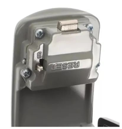 Cadeado Cofre Surf Lock Segredo Chaves Casa Haste Fixa Preto - Foto 3