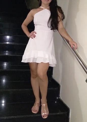 Olx best sale vestido branco