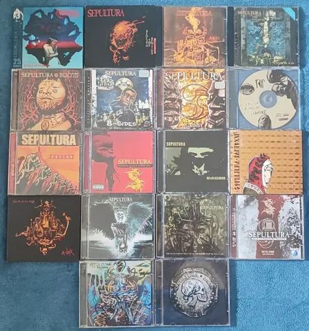 CD's Sepultura Lote Discografia Coleção