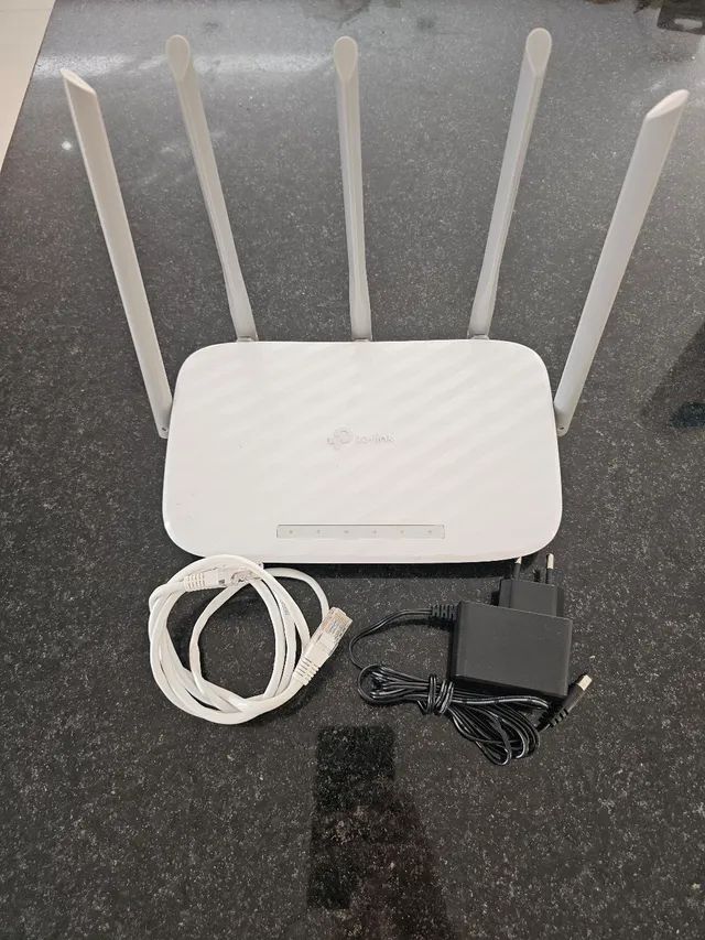 Roteador Wireless TP-Link Archer C60, Novo, 1350MBPs, 5 Antenas