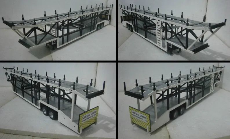 Projetos Para Corte MDF - Carreta Cegonha 1/32, 1/43 e 1/64 - Foto 3