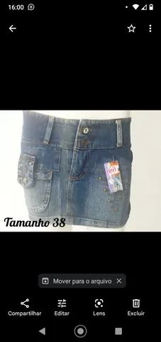 Mine saias jeans  tamanho 38 