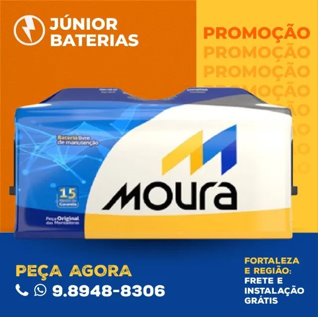 Bateria moura 180 amperes caminhão
