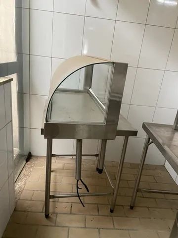 Vitrine refrigerada de sobrepor