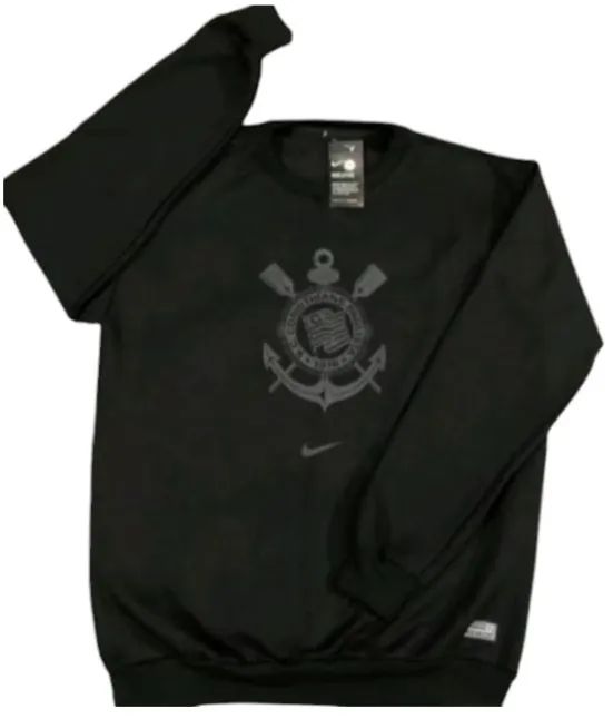BLUSA MOLETON CORINTHIANS BLACKOUT 