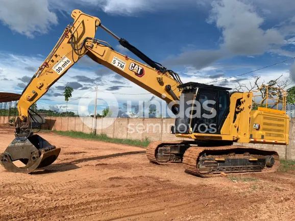 escavadeira florestal caterpillar 336 com garra florestal e cabine pantográfica - Foto 2