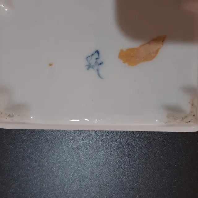 Antigo Porta-Joias Vanwall Porcelana Herber - Foto 5