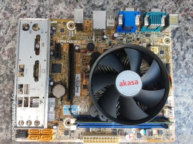 kit Dualcore3.0Ghz intel, Pcware ipmh61r2, 8gb-ddr3, cooler e espelho testados - Foto 2