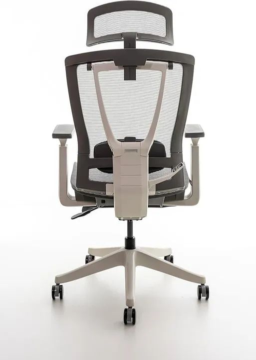 Cadeira de Escritório Makkon MK-7188 Ergonômica (Branca) - Foto 4