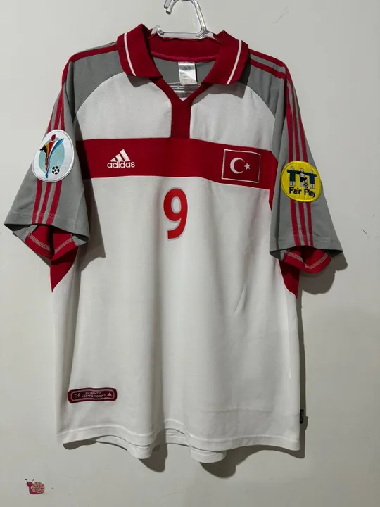 Camisa Turquia Euro 2000 Hakan Sukur 9