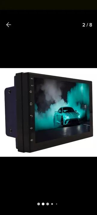 Central Multimídia Android Play Adak 7 Polegadas - Foto 2