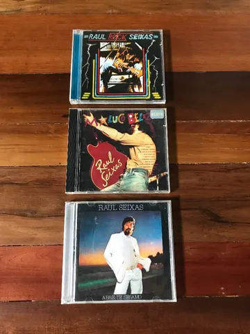 Raul Seixas - Lote c/ 3 CDS