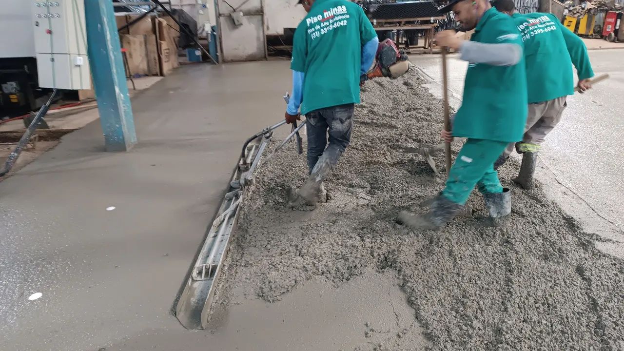  PISO MINAS ...Serviço de aplicação de piso de concreto