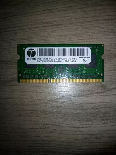 MEMORIA RAM TEIKON 4GB DDR3 1600MHZ SODIMM