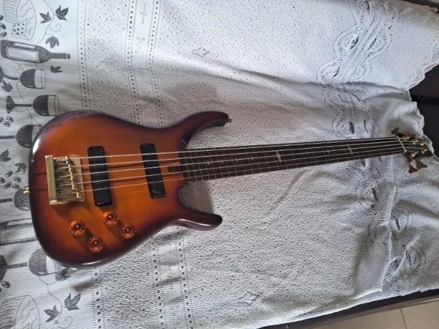 Baixo Tagimão 5 cordas Fretless Lindo!!!!!!!! - Foto 4