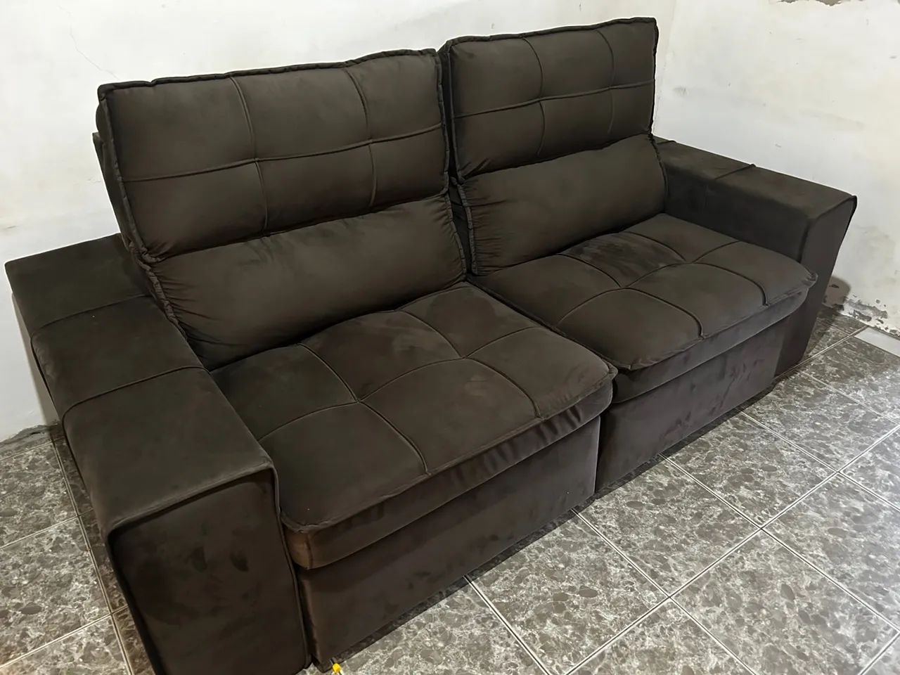 Sofá Barça Gralha Azul Sofás e Poltronas Angelim, Teresina