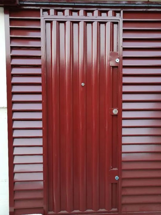 Portão de Aço com Design Moderno - Foto 3