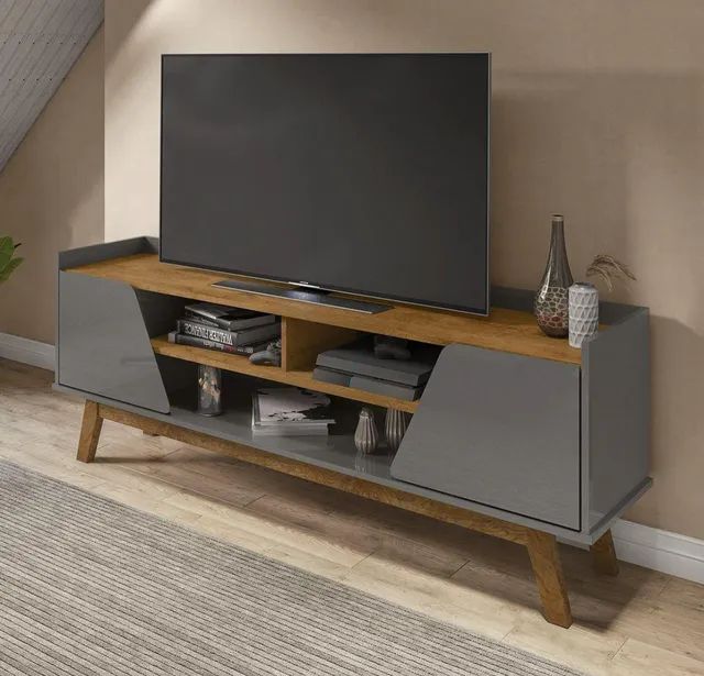 Rack estilo Retrô para sala até 65 polegadas  - Foto 5