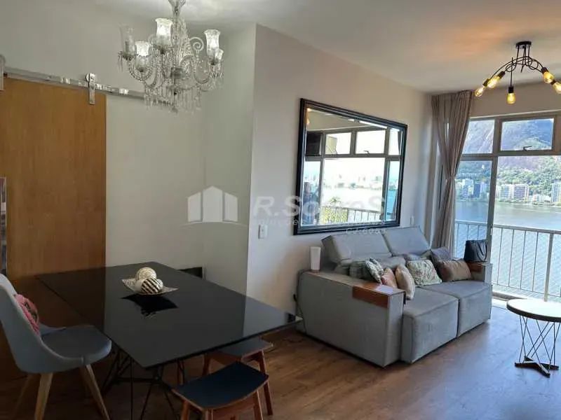 Apartamento perfeito na Lagoa, 3 quartos, sendo 2 suítes, 100m², reformado e mobiliado - Foto 4