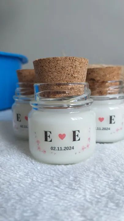 Mimos, Lembrancinha, Velas Aromáticas Veganas  - Foto 2