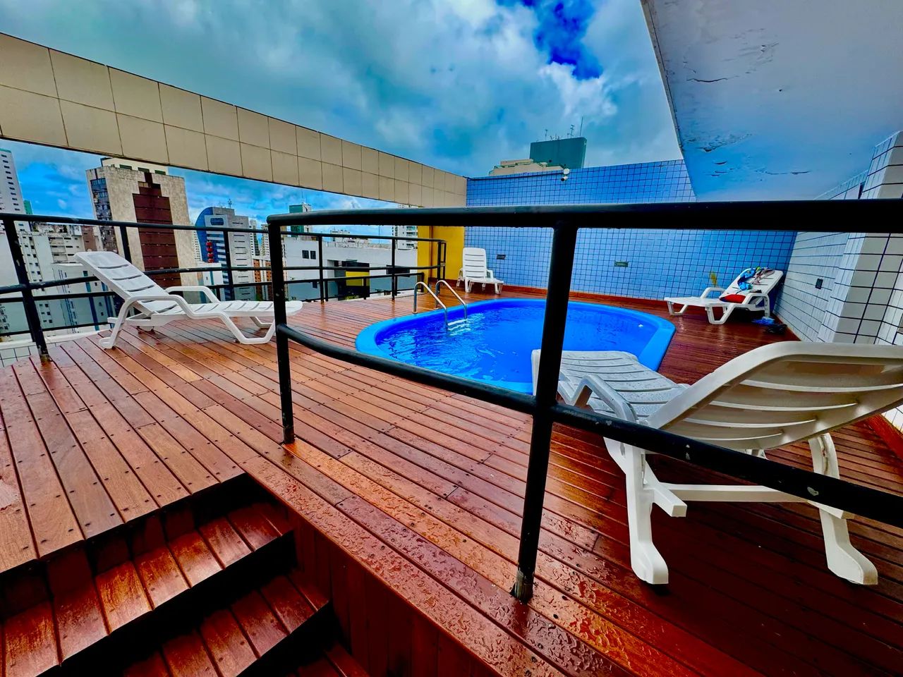 Aluga temporada e Reveillon flat Boa Viagem completo 100 metros Shop Recife  - Foto 14