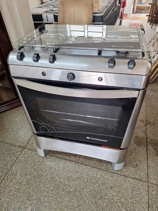Fogão continental 5 bocas acendimento elétrico e luz de forno ((ENTREGO)) - Foto 2