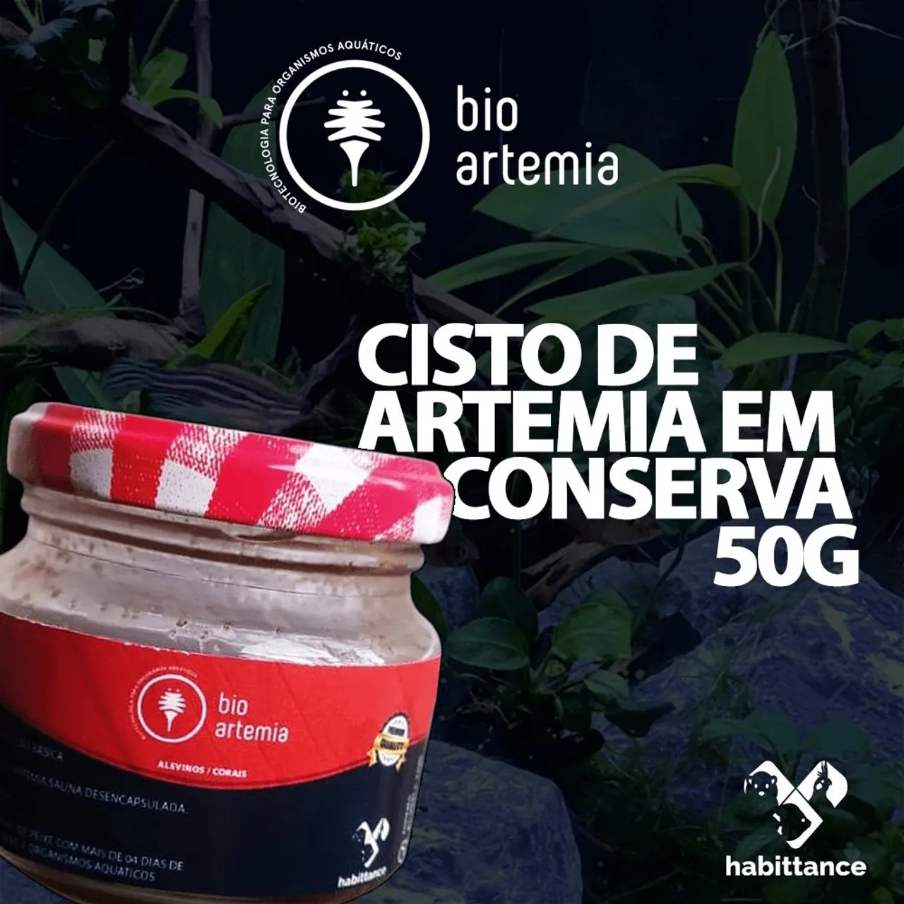 Cisto de Artemia em Conserva 50g - Bio Artemia
