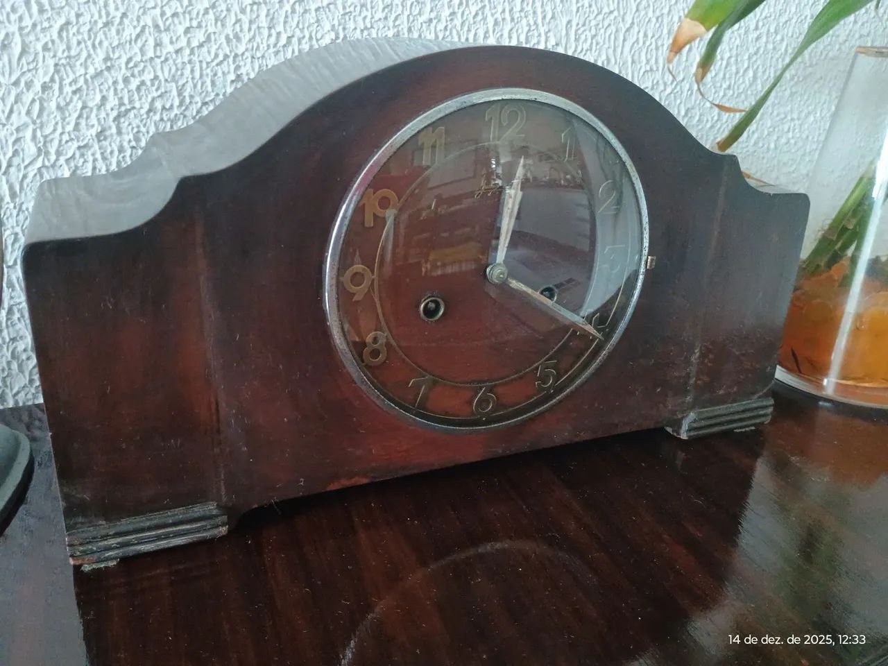 Relógio alemão a corda 