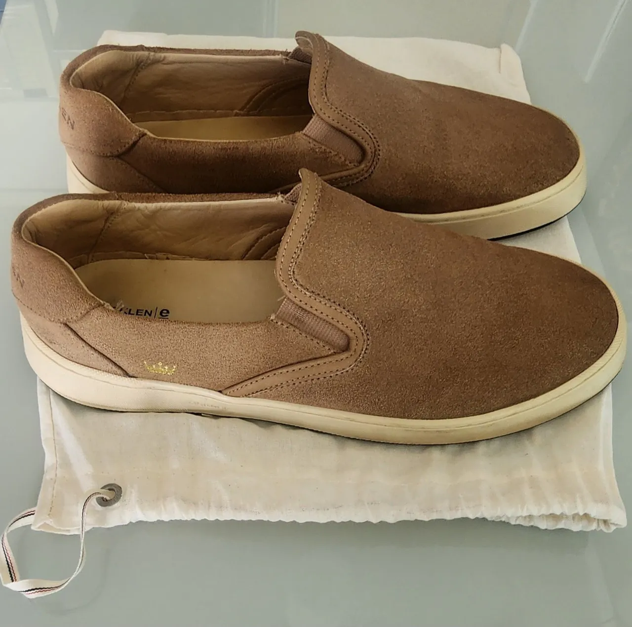 Tênis Slip On Bege - Tamanho 42 OSKLEN