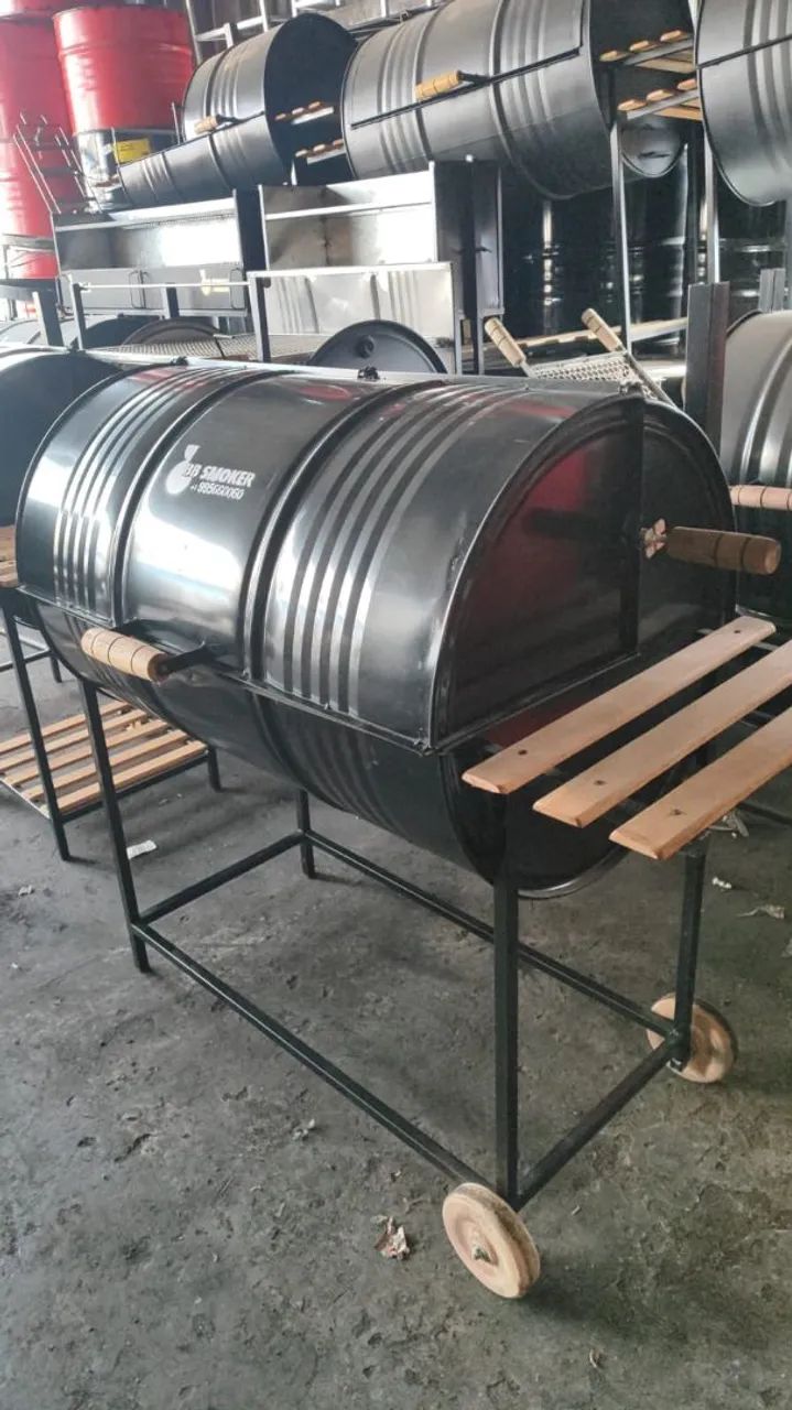 Churrasqueira de tambor: churrasco perfeito com qualidade e praticidade.  - Foto 2