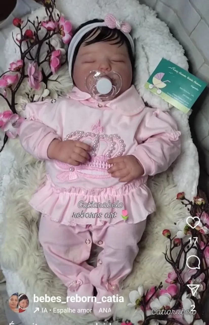 Bebê Reborn pronta entrega 