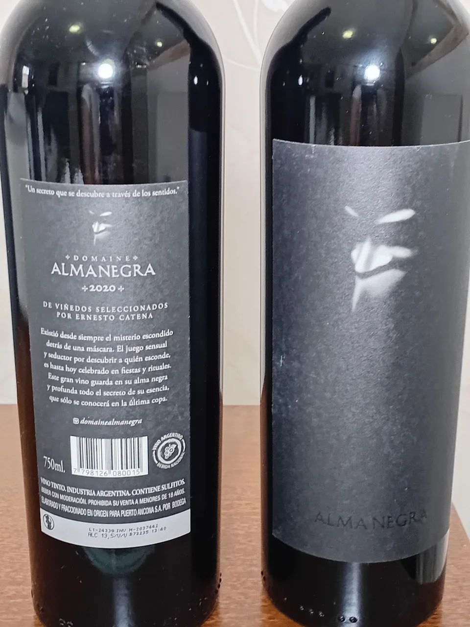 Vinho tinto Alma Negra