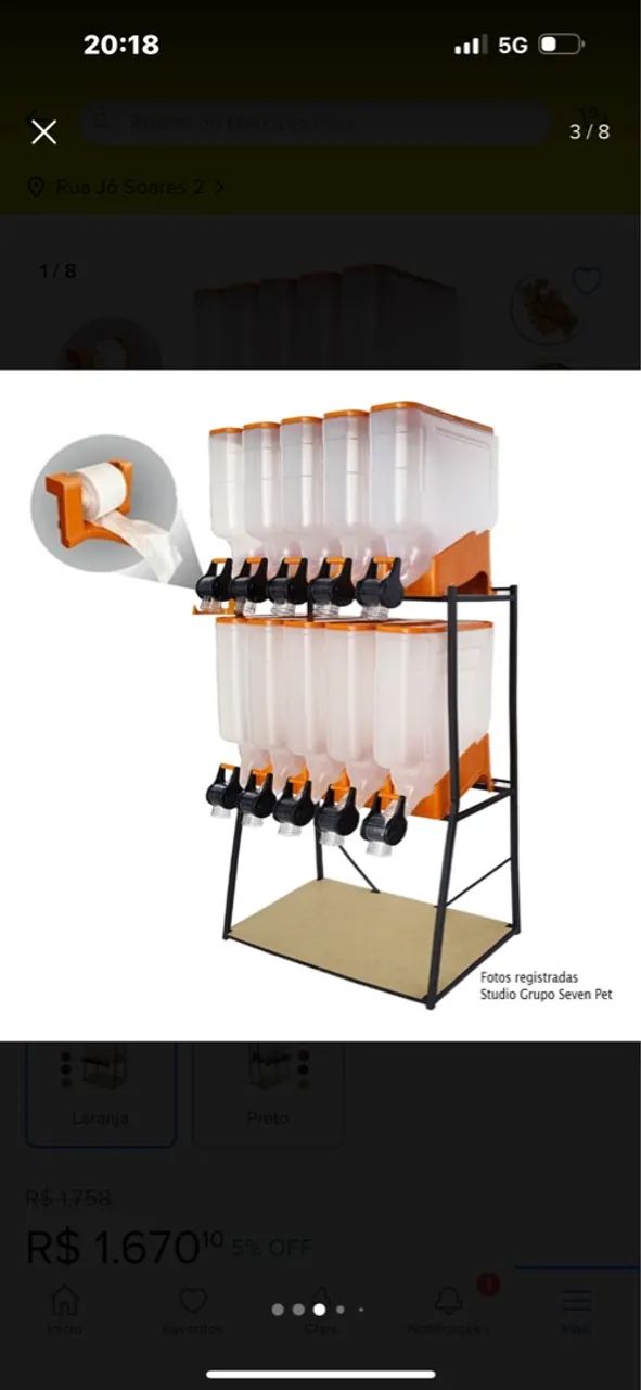 Vendo Dispenser para grãos e ração  - Foto 3